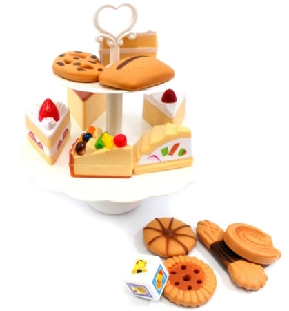 Ps838 Kids Cookies & Desserts Tower Playset