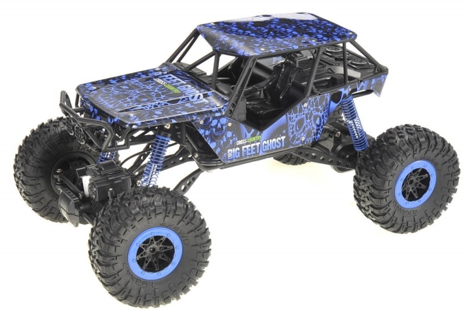 T Mc001 Blue 1-10 2.4g 4wd Rally Rock Crawler Car, Blue