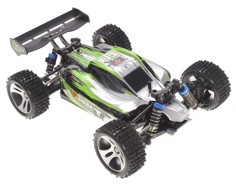 T A959a Green Wl A959a 1-18 2.4gh 4wd Off-road Buggy, Green