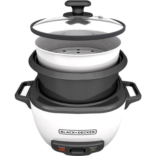 Rc516 Black-decker 16-cup Rice Cooker, White Out