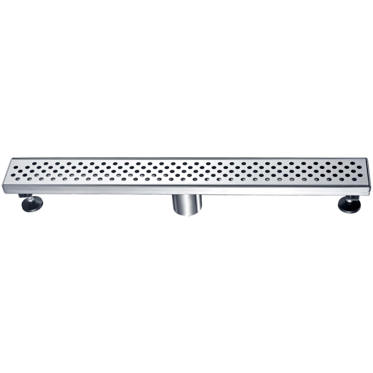 Lre240304 Rhone River Series Square Shower Drain - 24 In.
