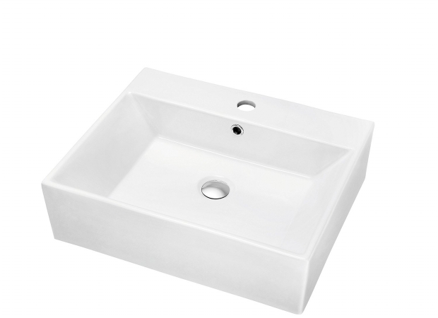 UPC 609224232060 product image for CASN107016 Contemporary Vessel Above-Counter Rectangle Ceramic Art Basin with Si | upcitemdb.com