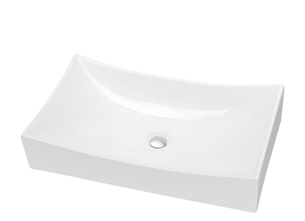 UPC 609224232121 product image for CASN148000 Contemporary Vessel Above-Counter Rectangle Ceramic Art Basin, White | upcitemdb.com