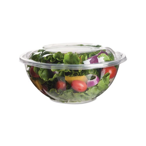 Renewable & Compostable Salad Bowls With Lids - 150 Count