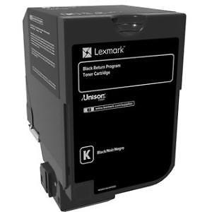 Lexmark LEX74C10K0 CS72 Return Program Cartridge Toner, Black