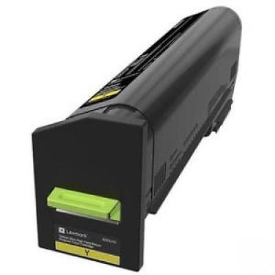 Lexmark LEX82K1UY0 CX860 Ultra High Yield Return Program Cartridge Toner, Yellow
