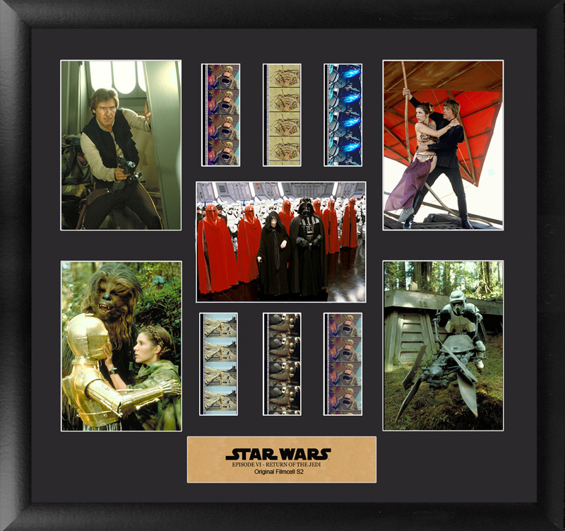 Film Cells Sw105iw Star Wars Return Of The Jedi S2 Special Edition Framed Filmcell