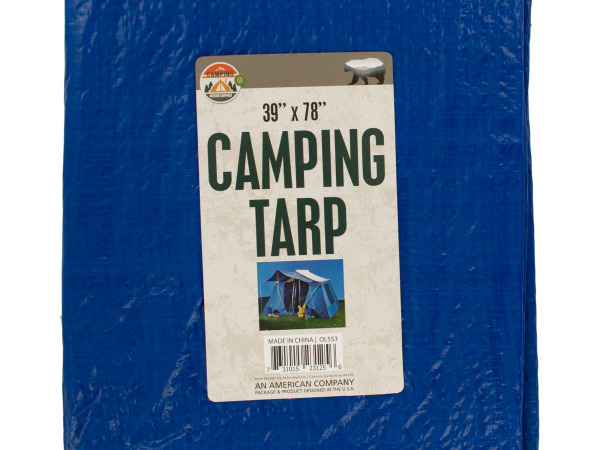 Bulk Buys Ol553-24 Multi-purpose Camping Tarp - 24 Piece