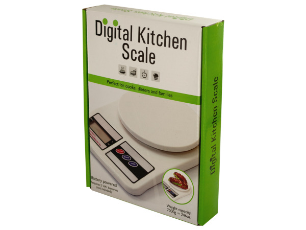 Bulk Buys Ol569-2 Digital Kitchen Scale - 2 Piece