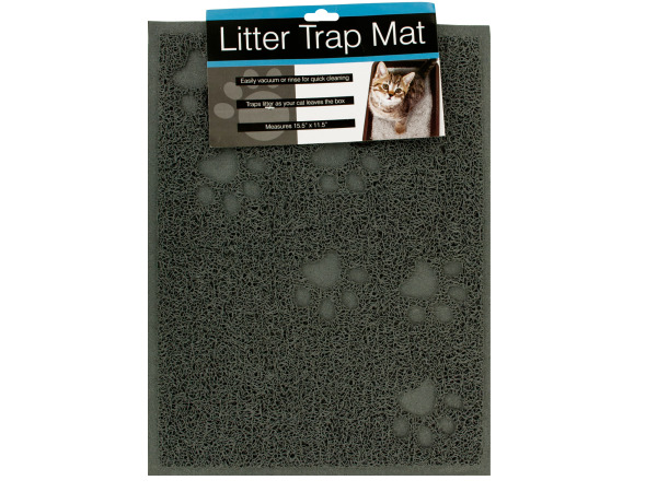 Bulk Buys Ol688-8 Cat Litter Catcher Mat - 8 Piece