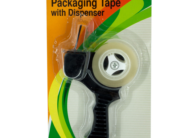 Bulk Buys Os029-12 Pack Tape With Refillable Dispenser - 12 Piece