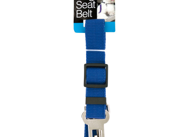 Bulk Buys Ol931-12 Adjustable Dog Seat Belt - 12 Piece