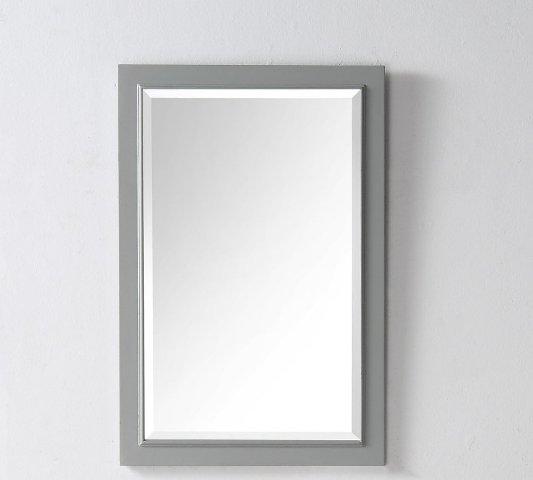 Wh7724-cg-m 24 In. Mirror, Cool Grey - 24 X 36 In.