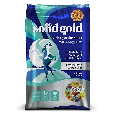 Animal Supply Sg16024 24 Lb Solid Gold Barking At The Moon Holistic Dry Dog Food - Beef, Eggs & Peas