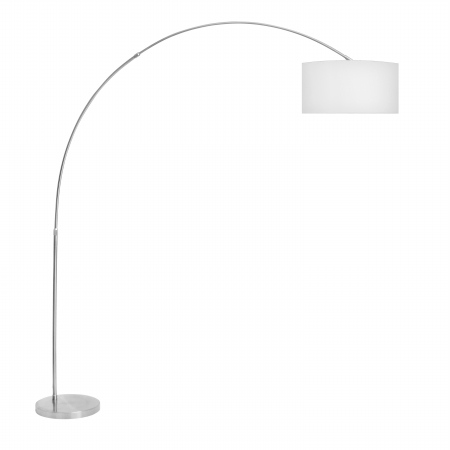 Ls-l-salflr W Salon Floor Lamp, White