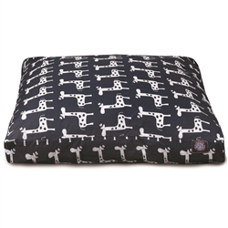Majestic Pet 78899560572 Stretch Navy Small Rectangle Dog Bed