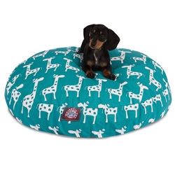 Majestic Pet 78899550697 Stretch Turquoise Small Round Dog Bed