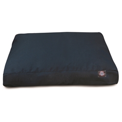 Majestic Pet 78899550471 Solid Navy Blue Extra Large Rectangle Bed