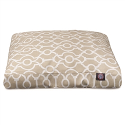 Majestic Pet 78899550504 Athens Sand Extra Large Rectangle Bed