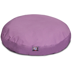 Majestic Pet 78899551095 Solid Lilac Large Round Dog Bed