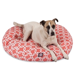 Majestic Pet 78899551107 Coral Links Large Round Dog Bed