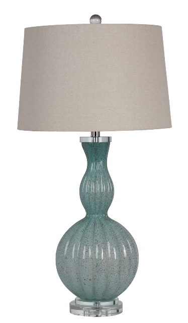 Fiona Table Lamp, Blue