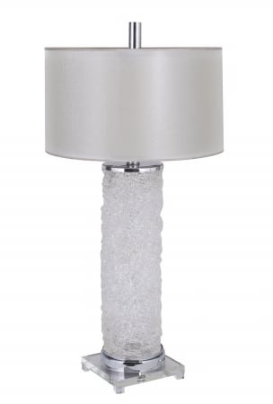 180065 Elsa Table Lamp, Clear
