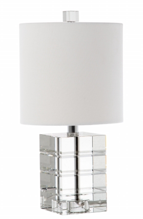 320001 Adelle Crystal Table Lamp, Clear