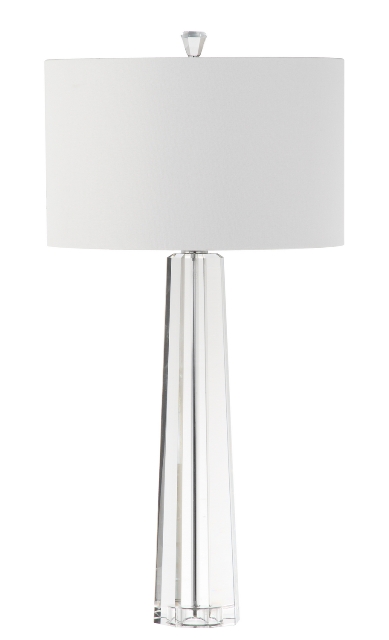 320003 Alexis Crystal Table Lamp, Flutted Crystal