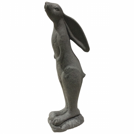 Emsco Group 2551-1 Standing Bunny Statue, Granite