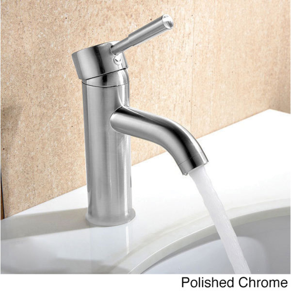 Mtd-f100-6c Haifa 6 In. Single Hole Single Handle Polished Chrome Bathroom Faucet