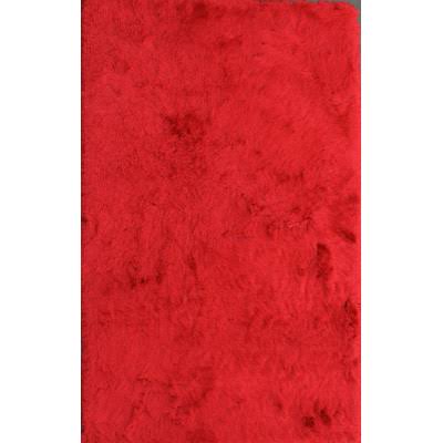 Crys2608811 8 X 11 Ft. Crystal Solid Area Rug, Red