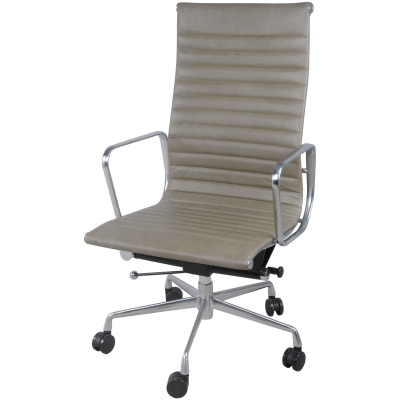 6900005-vs 44 X 22.5 X 23.5 In. Langley Pu High Back Office Chair, Vintage Smoke