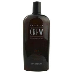 American Crew 268901 3 In 1 Shampoo, Conditioner & Body Wash - 33.8 Oz