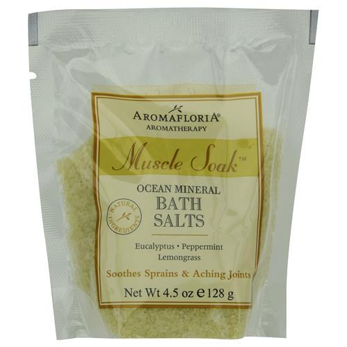 278675 Muscle Soak Ocean Mineral Bath Salt Packet 4.5 Oz Eucalyptus, Peppermint & Lemongrass
