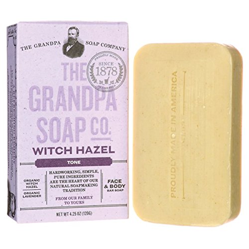 Grandpa Soap 230737 Witch-hazel Bar Soap - 4.25 Oz