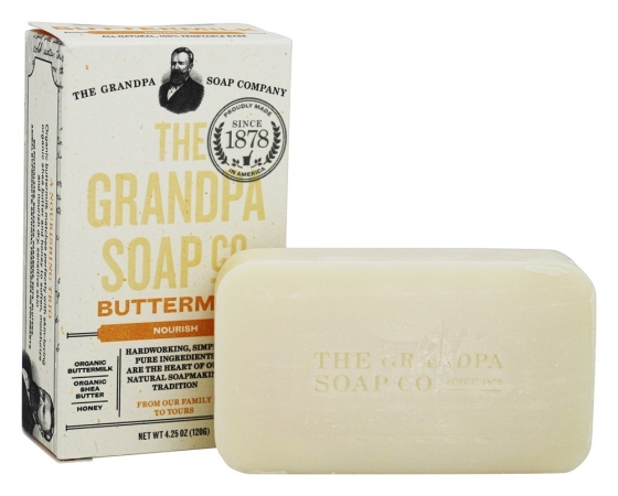 Grandpa Soap 230742 Buttermilk Bar Soap - 4.25 Oz