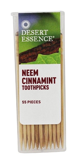 230681 Dental Care Neem Cinnamint 55 Count Toothpicks