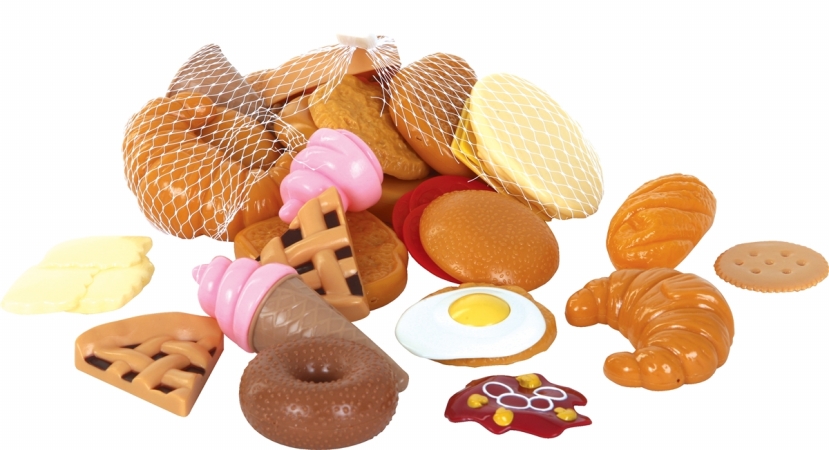 456-05 33 Piece Pastry Play Food Set