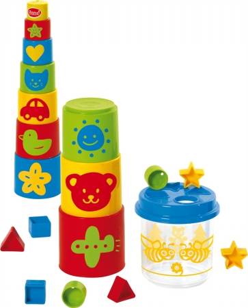 453-20 21 Piece Puzzle Box & Stacking Tower