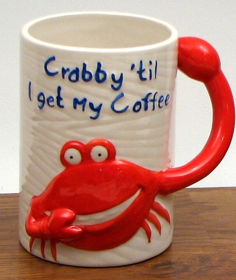 049-15087 Crabby Coffee Mug