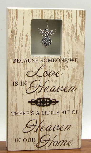 049-15333 Heaven In Our Home Plaque