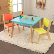26322 6.25 X 26.5 X 26.5 In. Highlighter Modern Table & Chair Set