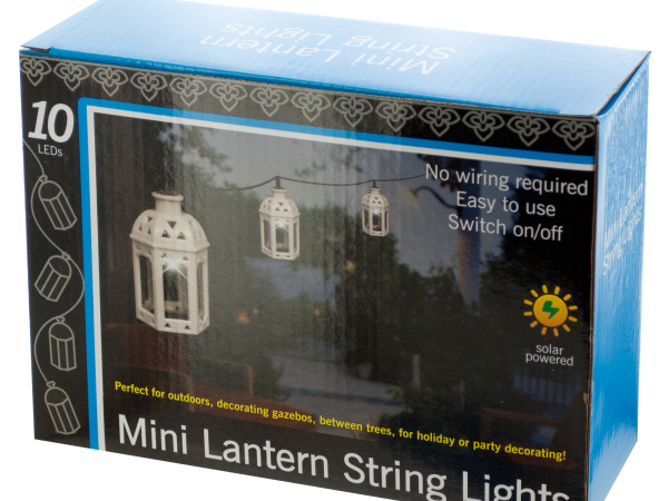 Bulk Buys Of861-1 Lanterns Solar Powered Led String Lights Set