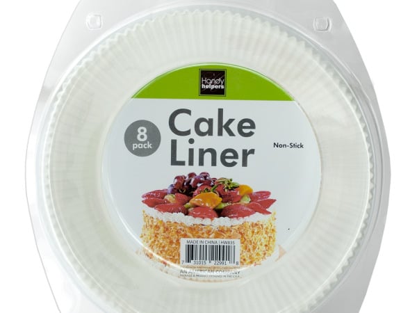 Bulk Buys Hw835-12 Non-stick Cake Liners - 12 Piece