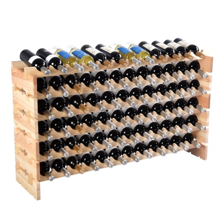 Online Gym Shop Cb16917 Wine Rack Holder Storage For 72 Bottles