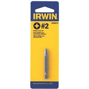 Irwin Industrial 7300551 3520251c 0.25 X 3.5 No.2 Phillips Power Bit