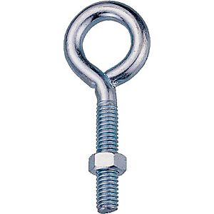 Lr298 0.375 X 4 In. Eye Bolt With Nut, Stainless Steel Pack Of 10