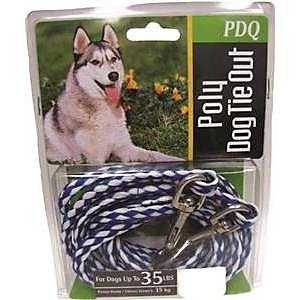 1867605 Q241000099 10 Ft. Pdq Tie Out Dog Poly Rope
