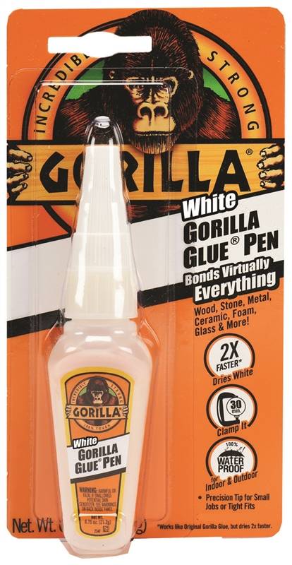 5121611 5201103 0.75 Oz Glue Pen Gorilla, White